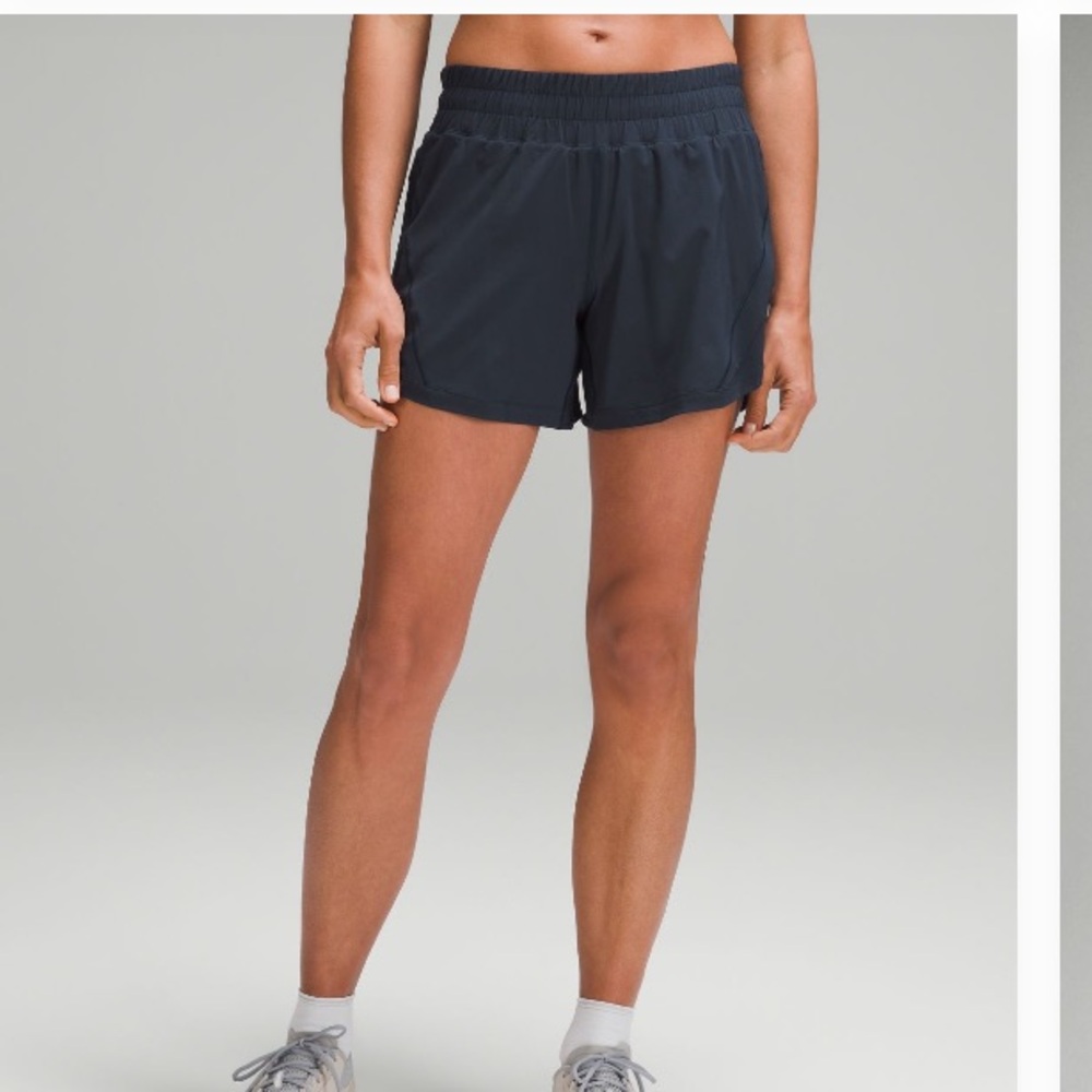Track That Mid-Rise Lined Short 5” in color ‘True Navy’